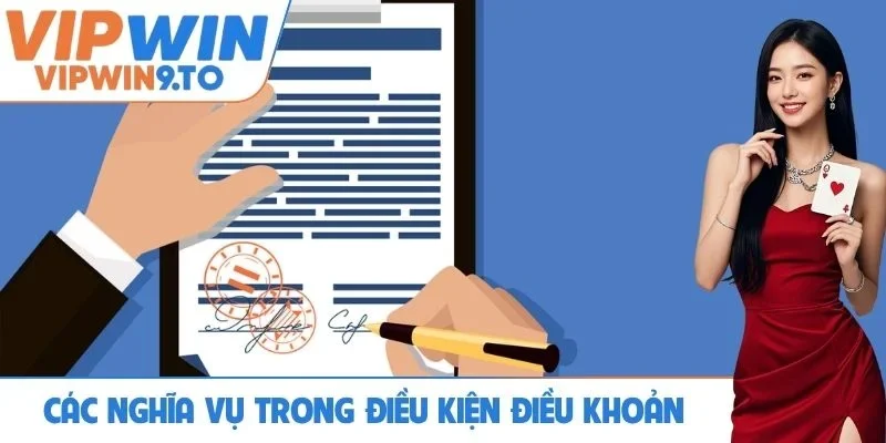 Các nghĩa vụ trong điều kiện điều khoản