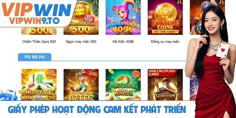 Giấy phép hoạt động cam kết định hướng phát triển